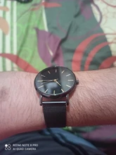 Reloj minimalista de cuarzo para hombre, cronógrafo ultradelgado, sencillo, de negocios, con correa de malla de acero inoxidable, Masculino