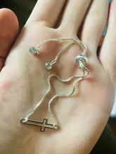 Pulseras de cadena cruzada para mujer, joyería de Color plateado, brazaletes de moda para boda, banquete, regalo de San Valentín