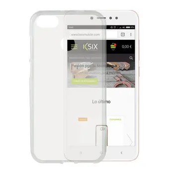 

Phone case Xiaomi Note 5a KSIX Flex TPU transparent