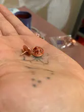 Lote de 50 unidades de broche de mariposa con Base de 10mm o 15mm, soporte de placa Base de cobre, soporte metálico para joyería Diy