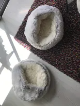 Cat-Bed Cats Nest Puppy-Sleeping-Bag Dogs Plush Soft Round Small Warm Winter New Long
