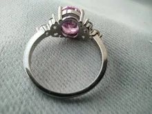 Anillo de boda ovalado de circonia cúbica para mujer, joyería 925 anillos de plata esterlina, luz rosa, blanca, azul champán