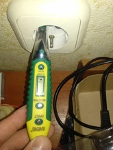 Probador de lápiz de prueba Digital, bolígrafo Detector de voltaje eléctrico, destornillador con pantalla LCD, CA/CC de 12-250V, para herramientas de electricista