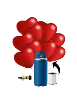 

200 Heart Balloons with Helium for Valentines Latex