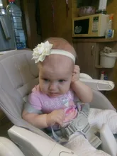 Diadema de flores para bebés recién nacidos, diadema de lazos brillantes, accesorios para el cabello de princesa