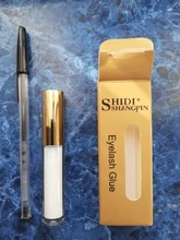SHIDISHANGPIN-pegamento para pestañas, 1 Uds., 5ML, Negro claro, pestañas de visón, herramientas cosméticas