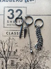 Pendientes de Clip de acero inoxidable para mujer y hombre, pendiente moderno sin orificio de oreja, estilo Simple, coreanos, 1 Uds.