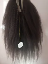 30 pulgadas recto rizado medio malla con división peluca 180% densidad brasileño cabello humano Pre arrancado con el pelo del bebé Remy sin costuras para las mujeres