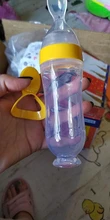 Botella de alimentación de bebé seguro de 90ML, cuchara de alimentación de silicona para niño pequeño, botella de leche, alimentador de entrenamiento para bebé, suplemento alimenticio
