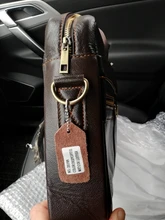 WESTAL-maletín de piel auténtica para hombre, maletín de cuero natural para ordenador portátil, 2019