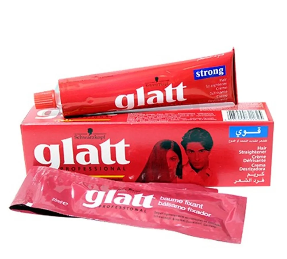 Выпрямитель для волос Schwarzkopf Glatt стойкий крем Defrizz насыщенный красный 82 мл мужчин