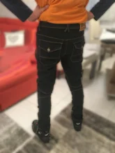 2021 nuevo diseño de la motocicleta pantalones hombres pantalones vaqueros para motocicleta equipo de protección en gira Moto pantalones 718 Motocross pantalones con Pro