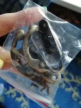 Caja de madera para guardar vino, pestillo de palanca para muebles, bolso de cuero, Maleta, cierre de gancho, 3 tamaños de color