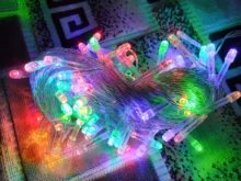 Led-String Garland Waterproof Lamp Wedding/party-Decoration 220v Outdoor 9-Colors 10M
