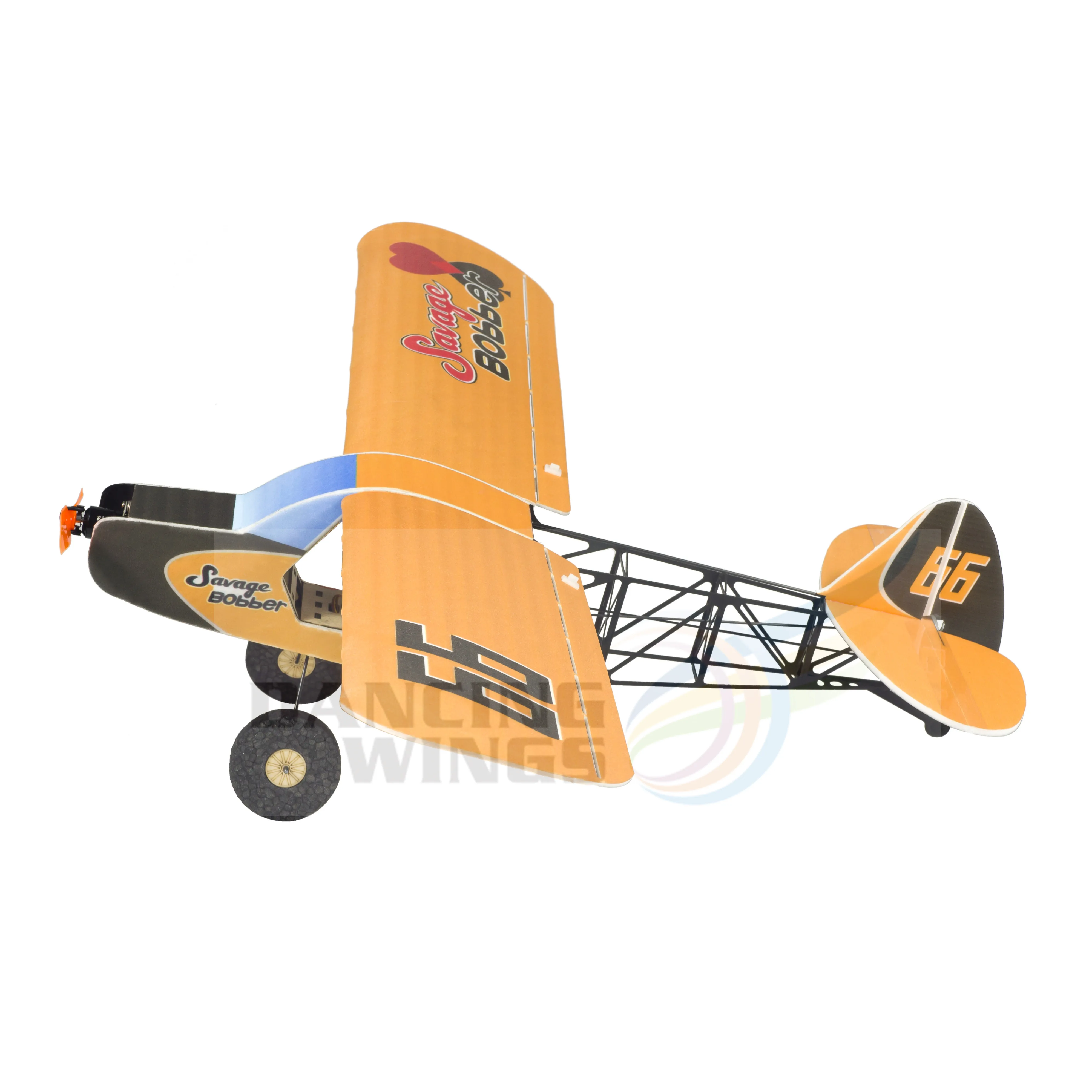 DWホビー PPフォーム RC飛行機モデル 600mm サベージボバー 固定翼