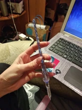 Uds paquete seguro de vidrio Vintage Dip inmersión sostenedor de la pluma firma de tinta plumas fuente de cristal hecho a mano Dip pluma fuente