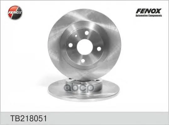 Диск Тормозной Задний Mazda:323 F 98-04, 323 S 98-04 Tb218051 FENOX арт. TB218051
