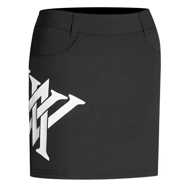 Summer Golf Clothing Women's Golf Skirt ANEW New Casual Black and White