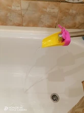 Juguetes de baño de silicona para bebés, extensor de grifo para niños, lavamanos, lavabo de goma, grifo de Alcance del agua