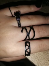 Punk cráneo gótico Retro estilo anillos para Mujeres Hombres de Halloween joyas mujer anillo negro adhesión venta al por mayor joyería de moda R523