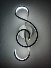 Lighting-Decoration Wall-Lamps Led-Sconce Bedside Bedroom Aisle Black Modern Minimalist