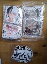 10/30/50/100 Uds Japón Anime Tokyo Ghoul pegatinas de grafiti para el ordenador portátil del cuaderno Ordenador de monopatín equipaje Etiqueta de personajes animados etiqueta engomada