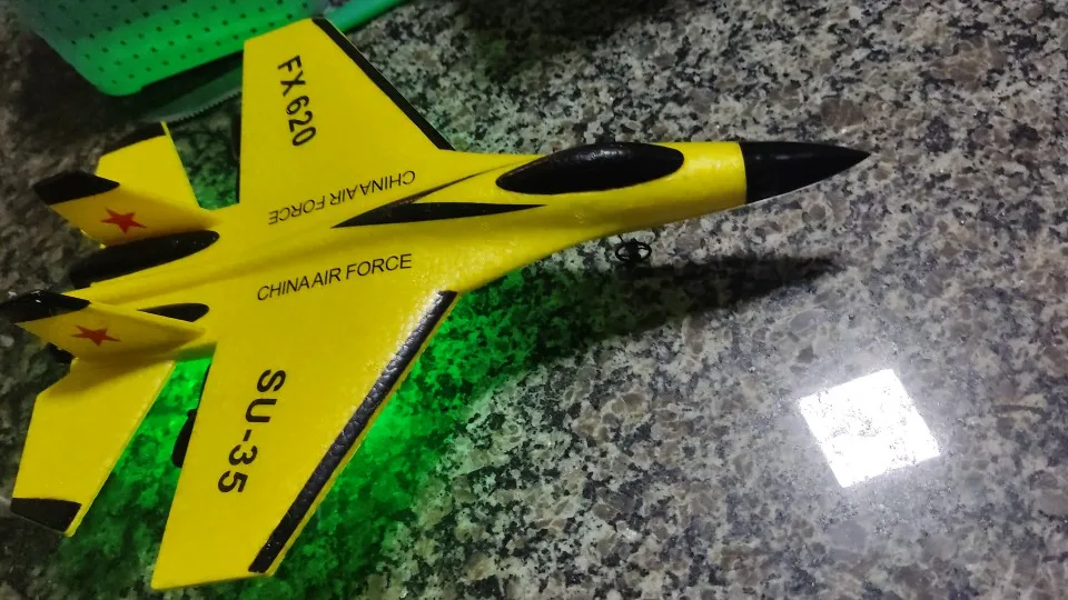 Attachment image review on RC Foam Aircraft SU-35 Plane 2.4G Radio Control