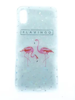 

Stand case Rigid Glitter Flamingo for Apple IPhone 7 Plus/8 Plus