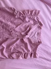 Blusa de manga corta con lazo y lunares para verano, camisa Vintage con volantes para mujer, blusas con lazo, tapas atractivas para mujer