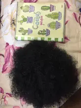 Leeons-extensiones de cabello Natural, coleta con cordón, cola de caballo, pelo sintético rizado, cola de caballo