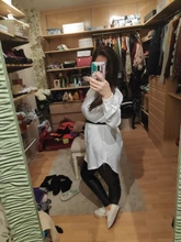 Blusas informal de manga larga para otoño camisa blanca mujer de talla grande para Estilo Vintage rosa 2020