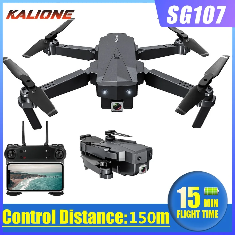 Квадрокоптер SG107 с камерой 4K Wi Fi FPV vs E58|Дроны камерой| |