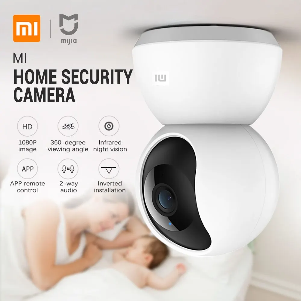 Беспроводная IP-камера Xiaomi Mi Smart Home 360 градусов ночное видение | Мать и ребенок