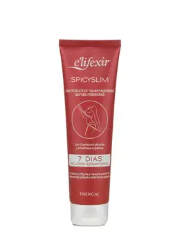 

E' lifexir spicyslim gel quemagases 150 ml shapes your figure and reduces the contour.