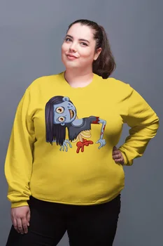 

Angemiel Wear Dead Girl Yellow Women Sweatshirts