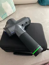 Pistola de masaje de percusión de tejido profundo, masajeador muscular para aliviar el dolor, 30 velocidades, pantalla táctil LCD, pistola de Fascia, masajeador corporal eléctrico