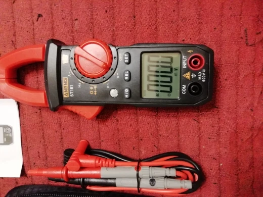 Отзыв о товаре ANENG ST181 токовые клещи DCAC тик ток клещи мультиметр мультиметр с клещами  4000 отсчетов тестер клещи токовые цифровой мультиметр Амперметр Тест напряжения er  усилитель Гц Емкость NCV Ом Тест токоизмеритель клещи от пользователя A***r