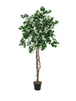 

EUROPALMS Bougainvillea, artificial plant, white, 180cm