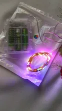 Fairy-Lights Remote-Control-Timer Twinkle-String Battery-Operated 100LED 8-Modes