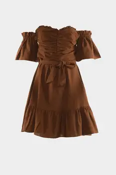 

Trendyol Lacing Detailed Voile Dress TBESS20EL1851