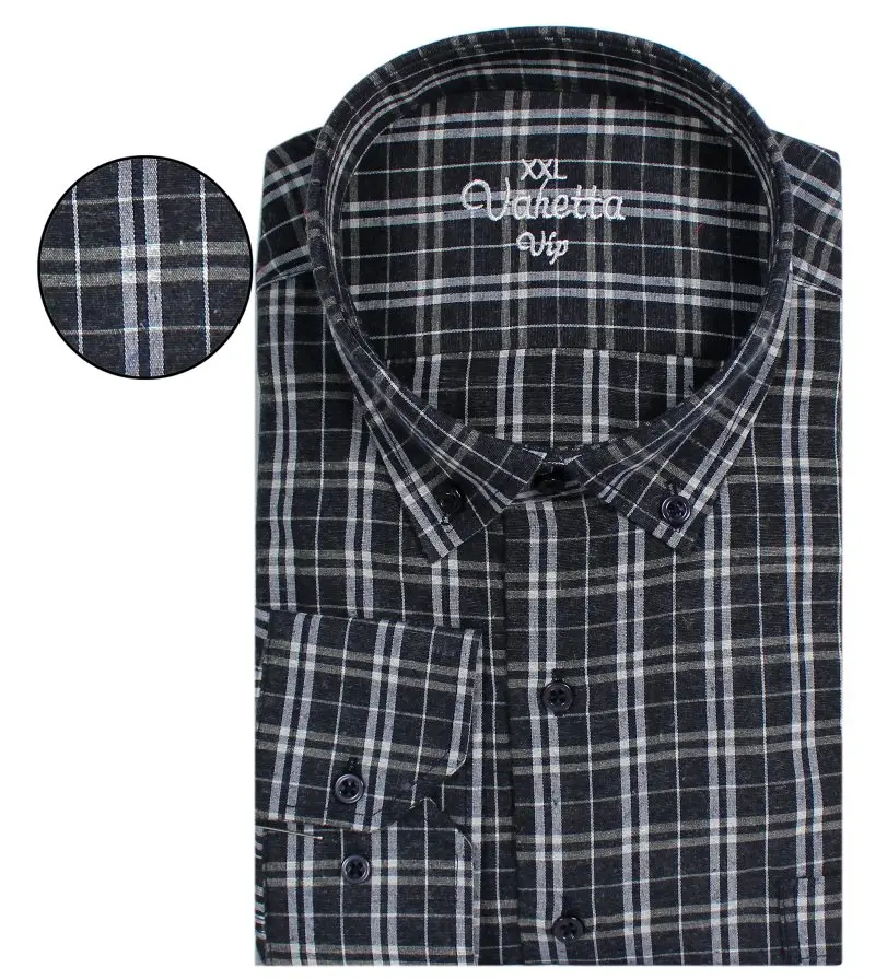 

Varetta Men's Clothing Plus Large Size 8XL 7XL 6XL 5XL 4XL Mens Business Casual Long Sleeved Shirt Classic Striped Male Social Dress Shirts Autumn New Quality Fine Plaid Business Casual Winter Shirt Large Size Loose