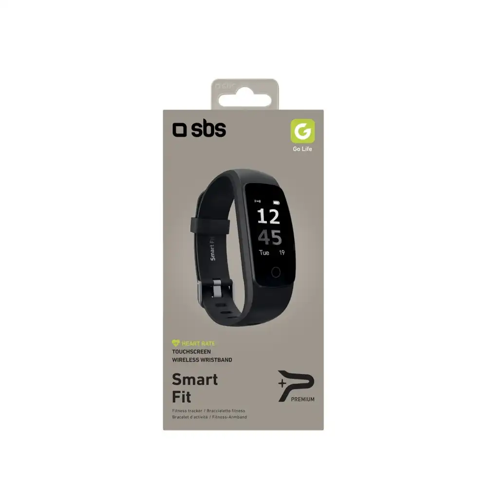 Smart bracelet SBS Smart Fit, Black 