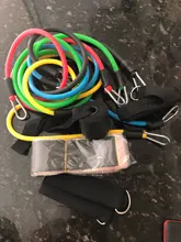 Loop-Tube Pull Exercise-Band Fitness Expander Ankle-Straps Door-Anchor Gym Yoga 17pcs/Set