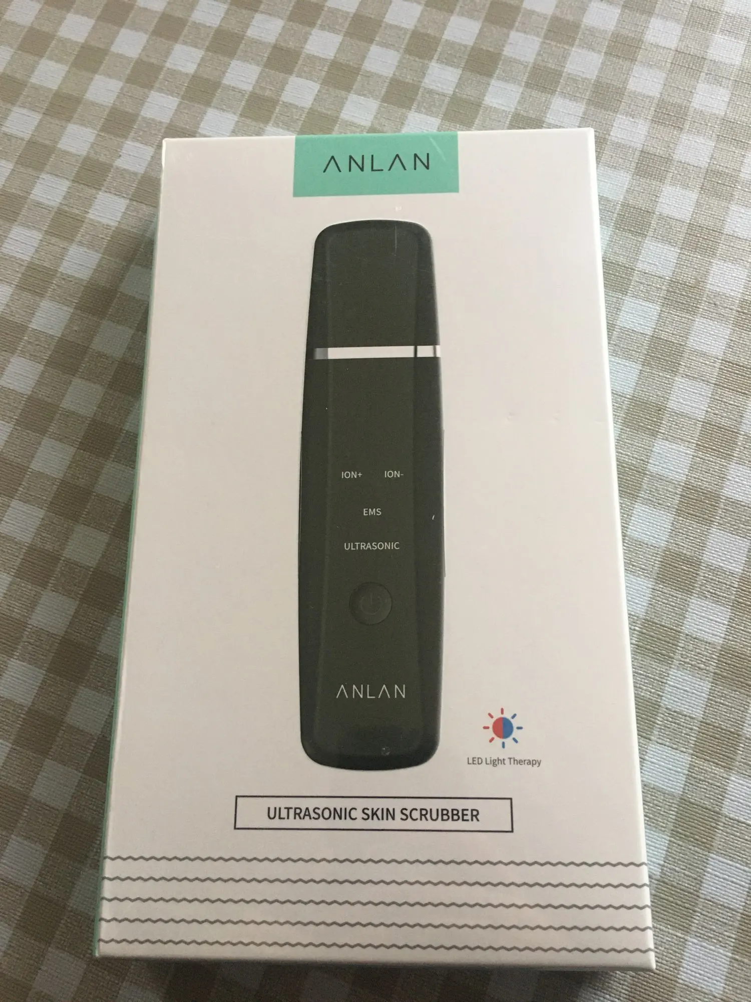 Отзыв о товаре ANLAN Ультразвуковой скрабер скруббер, ионная лопатка для чистки лица, пилинг, лифтинг для лица, удаление угрей, терапия красным светом для удаления черных точек blackhead remover узи чистка ультразвуковая чистка лица от пользователя B***a