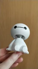 Toys Ornament-Accessories Head-Figure Auto-Interior-Decorations Hero-Doll Baymax Robot