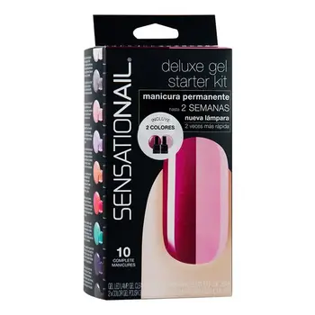 

Manicure Set Starter Kit Rasperry Fing'Rs (9 pcs)