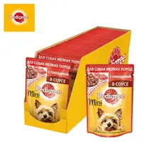 Влажный корм для взрослых собак маленьких пород Pedigree c г