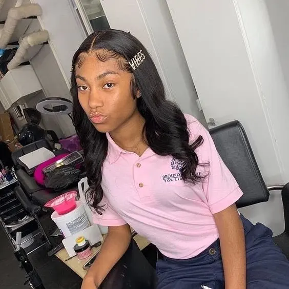 Body Wave Pre Plucked Lace Front Human Hair Wigs photo review