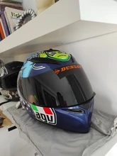 Casco Visor para AGV K5 K3SV motocicleta desmontable casco gafas moto casco lente Motocross Visor de cara completa