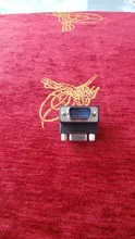 Convertor-Monitor Connector DB15 D-Sub Male-To-Female Extender 90-Degree VGA AQJG 15pin